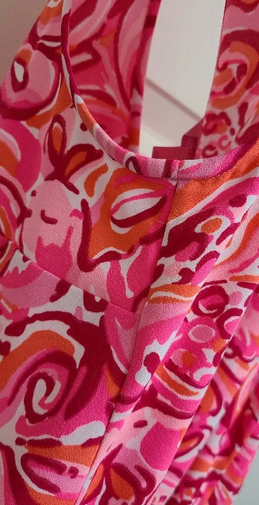Lilly Pulitzer Pink Multi Floral Print Mini Dress - Picture 6 of 12